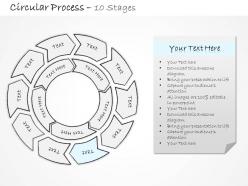 0314 business ppt diagram circular process flow diagram powerpoint template