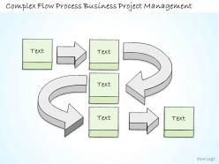 0314 business ppt diagram complex flow of business project powerpoint template