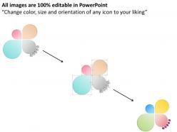 53527670 style circular loop 4 piece powerpoint presentation diagram infographic slide