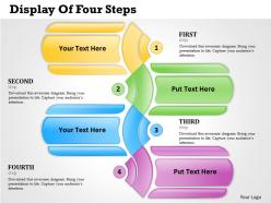 0314 business ppt diagram display of four steps powerpoint template