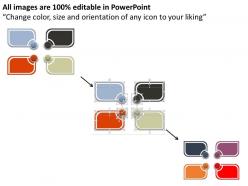51973522 style circular loop 4 piece powerpoint presentation diagram infographic slide