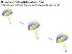 40952892 style variety 3 idea-bulb 1 piece powerpoint presentation diagram infographic slide