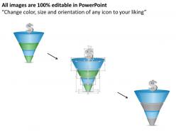 0314 business ppt diagram funnel diagram for income powerpoint template