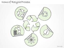 0314 business ppt diagram icons of recycle process powerpoint template