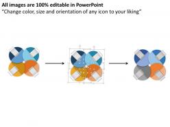 39041554 style circular loop 4 piece powerpoint presentation diagram infographic slide