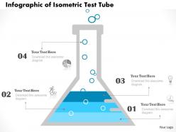 0314 Business Ppt Diagram Infographic Of Isometric Test Tube Powerpoint Template