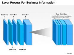0314 business ppt diagram layer process for business information powerpoint template