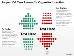 0314 business ppt diagram layout of two arrows in opposite direction powerpoint template