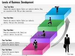 0314 business ppt diagram levels of business development powerpoint template