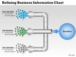 0314 business ppt diagram refining business information chart powerpoint template