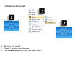 27020962 style puzzles matrix 1 piece powerpoint presentation diagram infographic slide