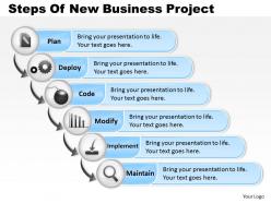 0314 business ppt diagram steps of new business project powerpoint template