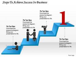0314 business ppt diagram steps to achieve success in business powerpoint template