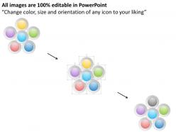 8056077 style circular loop 5 piece powerpoint presentation diagram infographic slide