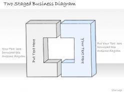 0314 business ppt diagram two staged business diagram powerpoint templates