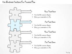 0314 business ppt diagram use business sections for process flow powerpoint templates