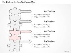 0314 business ppt diagram use business sections for process flow powerpoint templates