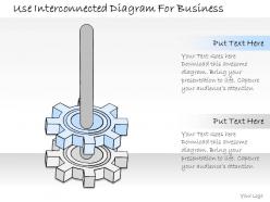 0314 business ppt diagram use interconnected diagram for business powerpoint templates