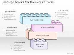 0314 business ppt diagram use lego blocks for business process powerpoint templates