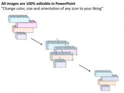 0314 business ppt diagram use lego blocks for business process powerpoint templates