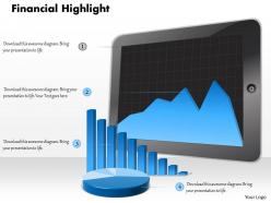 0314 digital illustration of financial reports