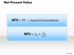 0314 net present value powerpoint presentation