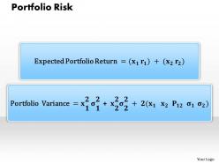 0314 portfolio risk powerpoint presentation 2