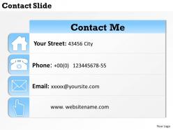 0314 Slide Design With Contact Information