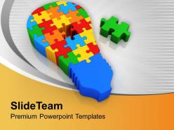 0413 3d jigsaw puzzles for business solution powerpoint templates ppt themes and graphics
