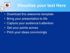 0413 3d man presenting business chart sales powerpoint templates ppt themes and graphics