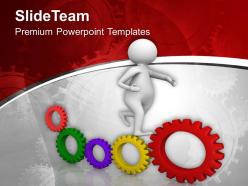 0413 3d man running to achieve powerpoint templates ppt themes and graphics