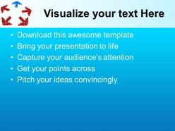 0413 5 choices in different direction with leader powerpoint templates ppt themes and graphics