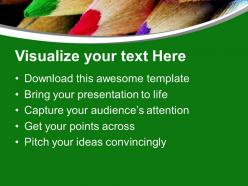 0413 artistic theme multicolor reflects variations of life powerpoint templates ppt themes and graphics