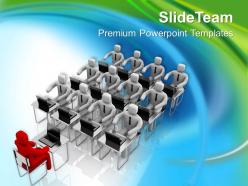 0413 Be A Leader In Meetings PowerPoint Templates PPT Themes And Graphics
