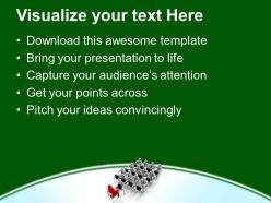 0413 be a leader in meetings powerpoint templates ppt themes and graphics