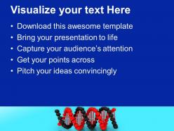 0413 black and red dna for medical theme powerpoint templates ppt themes and graphics