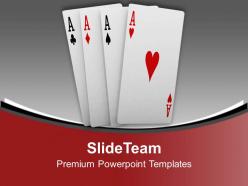 0413 playing cards sports theme powerpoint templates ppt themes and graphics