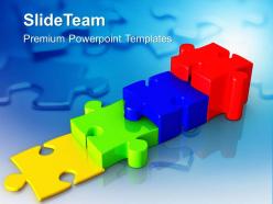 0413 stepping jigsaw puzzles business powerpoint templates ppt themes and graphics