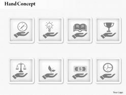 0414 business consulting diagram 3d icons for hand concept powerpoint slide template