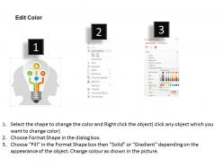 34470092 style variety 3 idea-bulb 1 piece powerpoint presentation diagram infographic slide