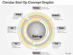 0414 business consulting diagram circular start up concept graphic powerpoint slide template