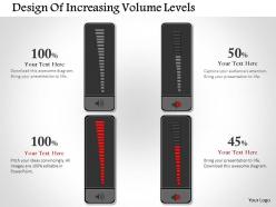 0414 business consulting diagram design of increasing volume levels powerpoint slide template