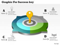 0414 Business Consulting Diagram Graphic For Success Key Powerpoint Slide Template
