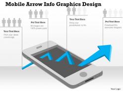 0414 business consulting diagram mobile arrow info graphics design powerpoint slide template