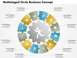 0414 business consulting diagram multistaged circle business concept powerpoint slide template