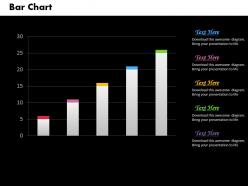 0414 business data driven column chart powerpoint graph