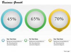 0414 business growth powerpoint template slide