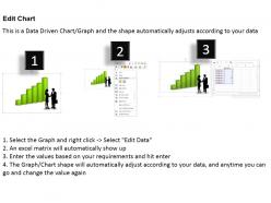 0414 column chart business deal illustration powerpoint graph