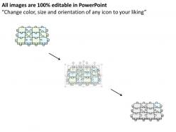52670819 style puzzles matrix 1 piece powerpoint presentation diagram infographic slide