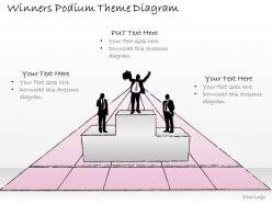 0414 consulting diagram winners podium theme diagram powerpoint template